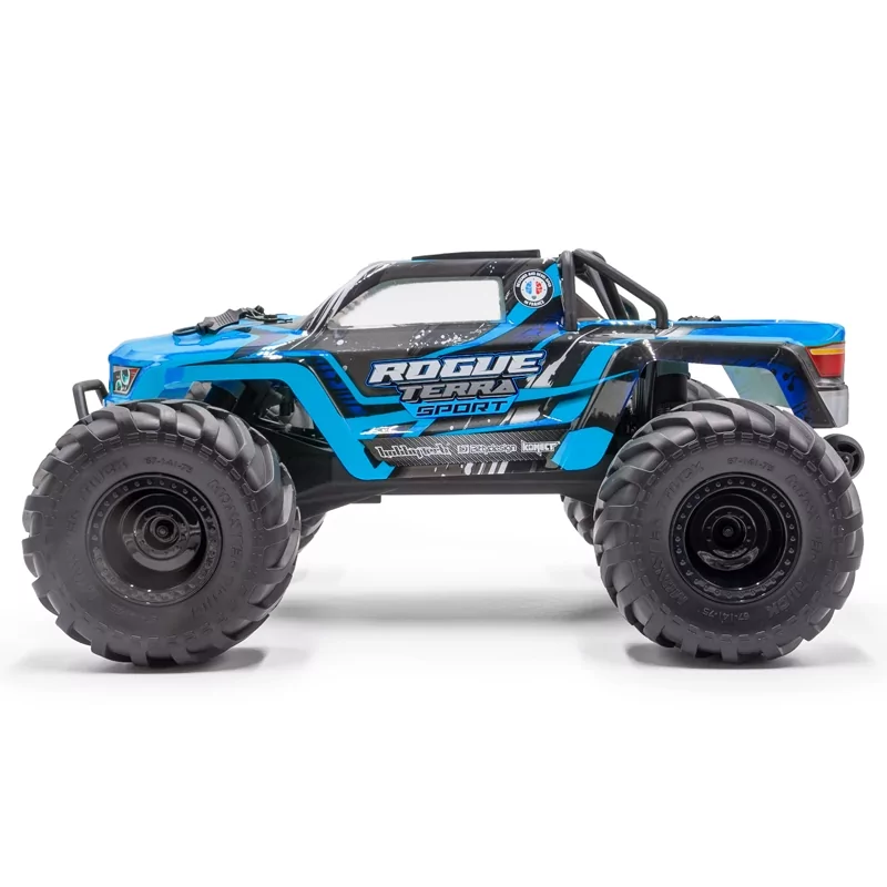 HobbyTech ROGUE Terra Sport Brushless Monster Truck RTR 4WD 1/10 Blue met accu en lader