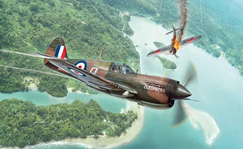Italeri P-40 E/K Kittyhawk 1/48