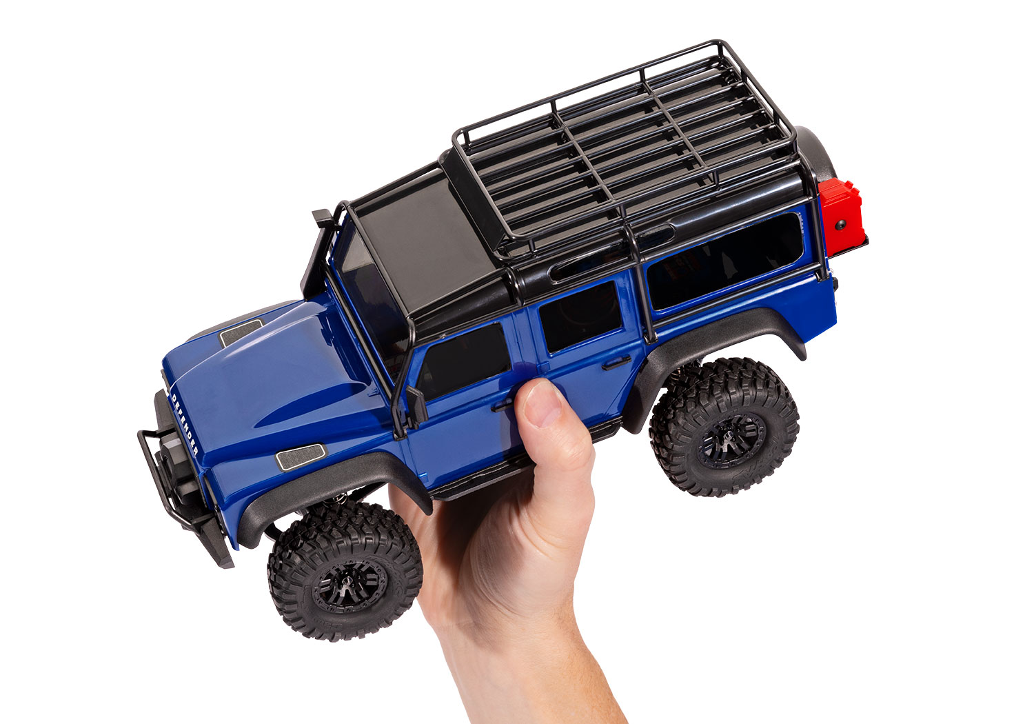 Traxxas TRX-4M Land Rover 4WD Electric Scale and Trail Crawler with TQ 1/18 Black
