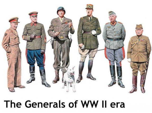 Master Box LTD The Generals of WW II era 1/35