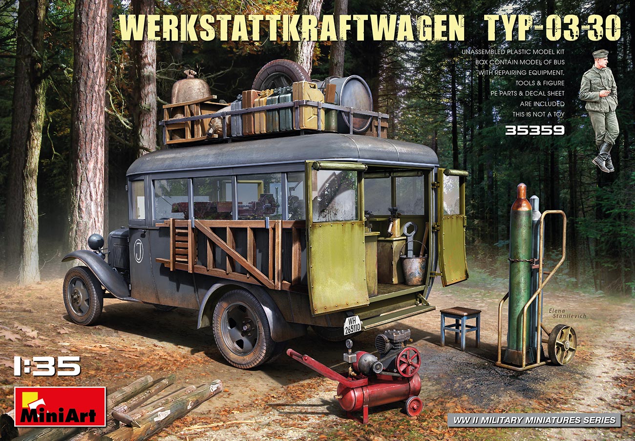 MiniArt Werkstattkraftwagen Typ-03-30 1/35
