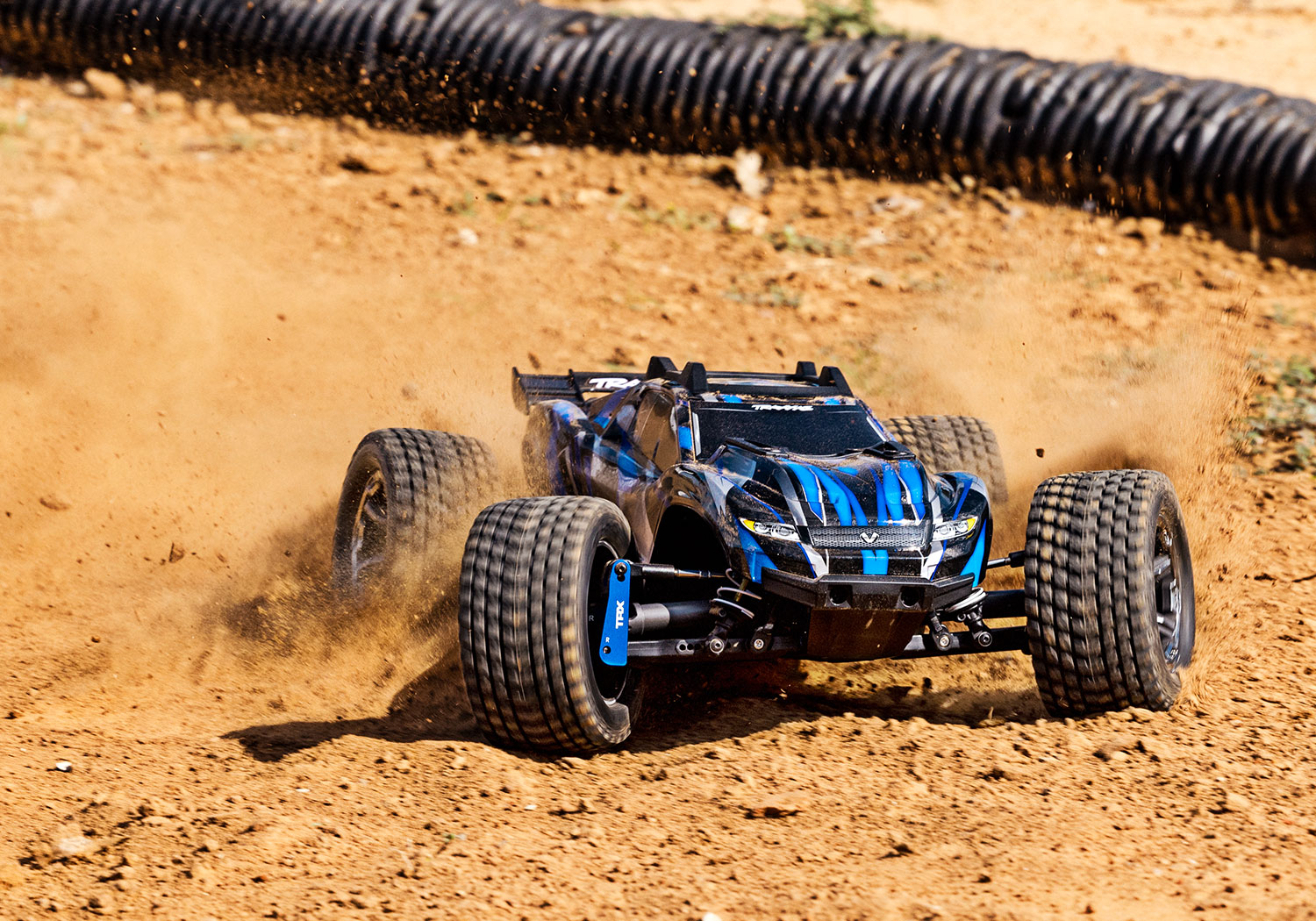 Traxxas Rustler 4X4 VXL ULTIMATE TQi TSM High-Performance Brushless Stadium Truck 1/10 Blue