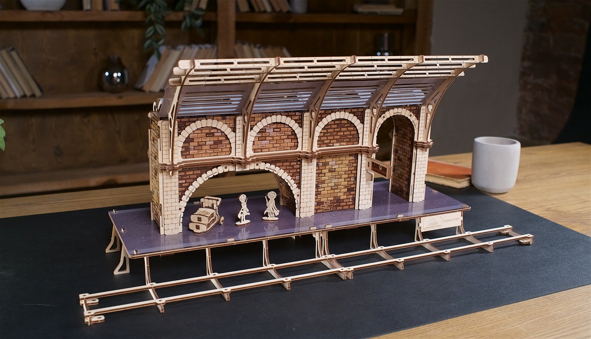 U-Gears Platform 9 ¾™ Harry Potter mechanisch houten bouwpakket