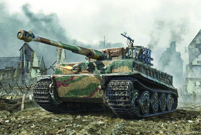 Italeri Pz.Kpfw. VI Tiger I Ausf. E late production 1/35