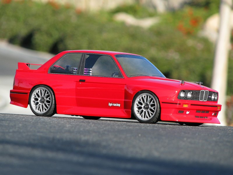 HPI BMW M3 E30 Clear Body 200mm 1/10