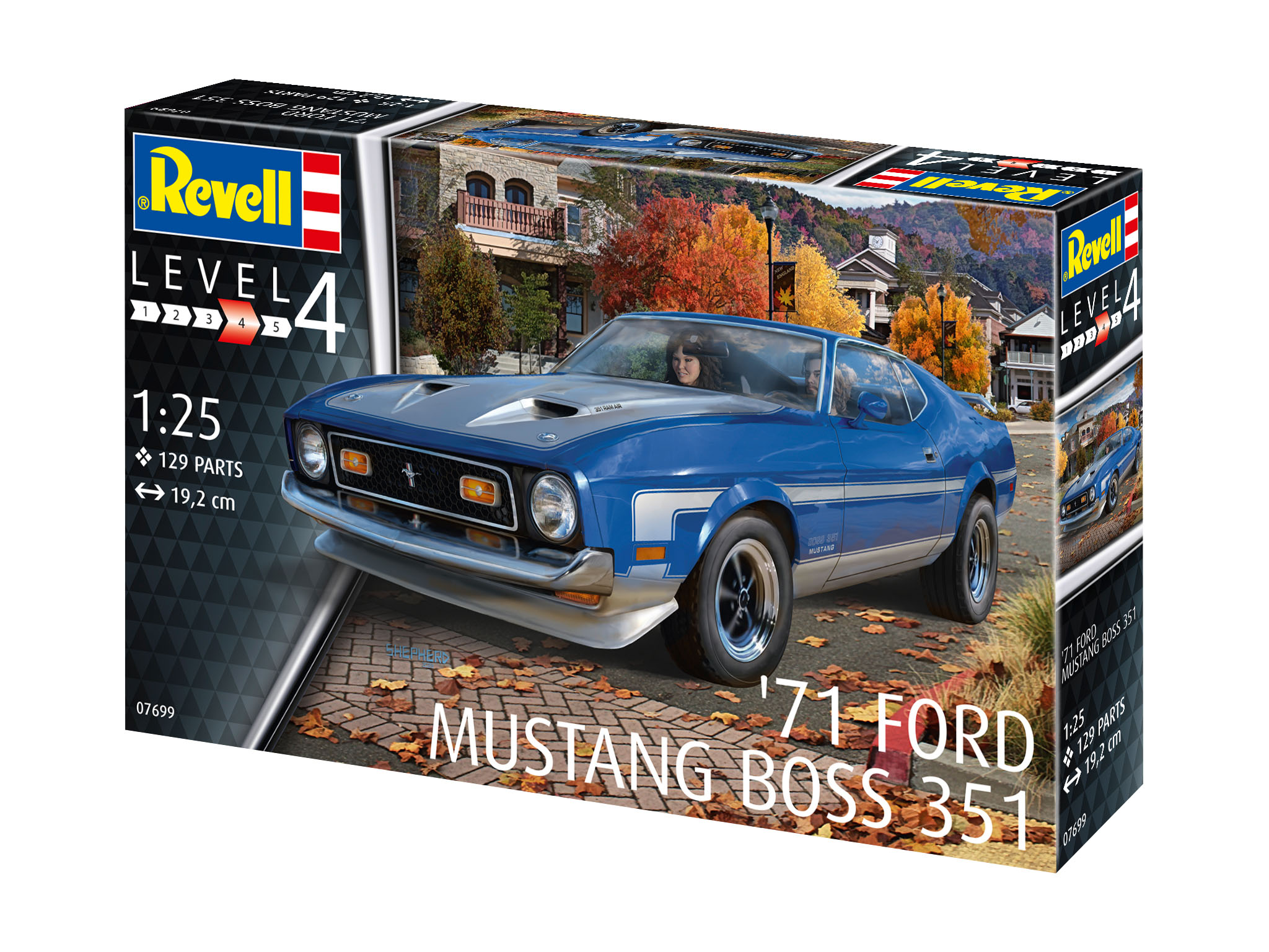 Revell 71 Mustang Boss 351 1/25
