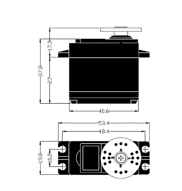 Hitec HS-625MG Servo