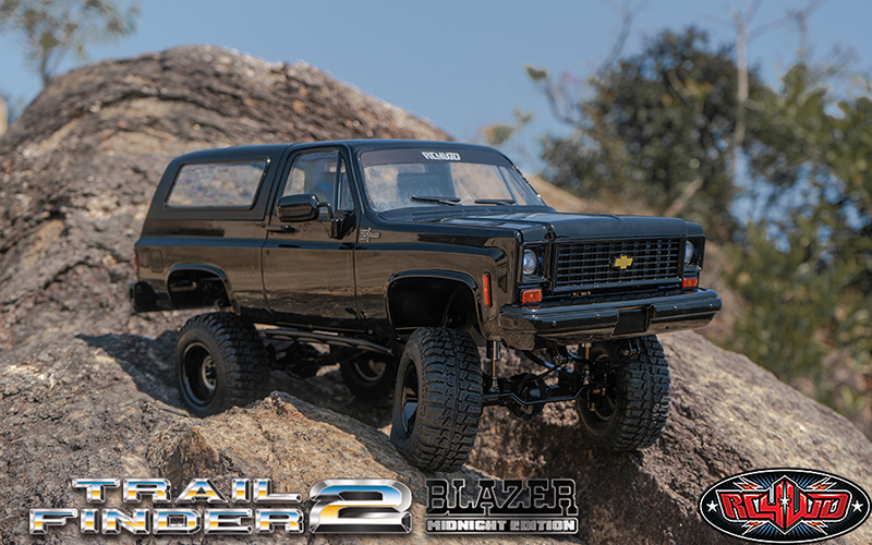 RC4WD Trail Finder 2 with Chevrolet Blazer Midnight Edition Hard Body Set 1/10