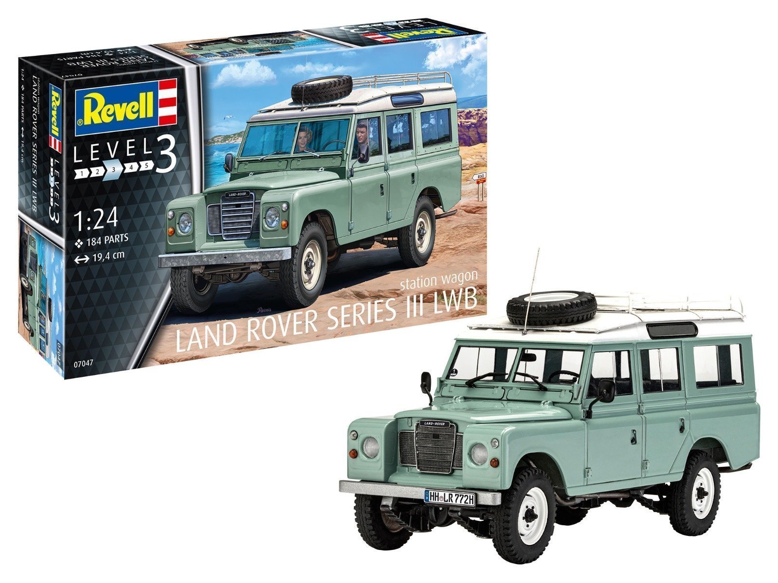 Revell Land Rover Series III LWB Model set 1/24