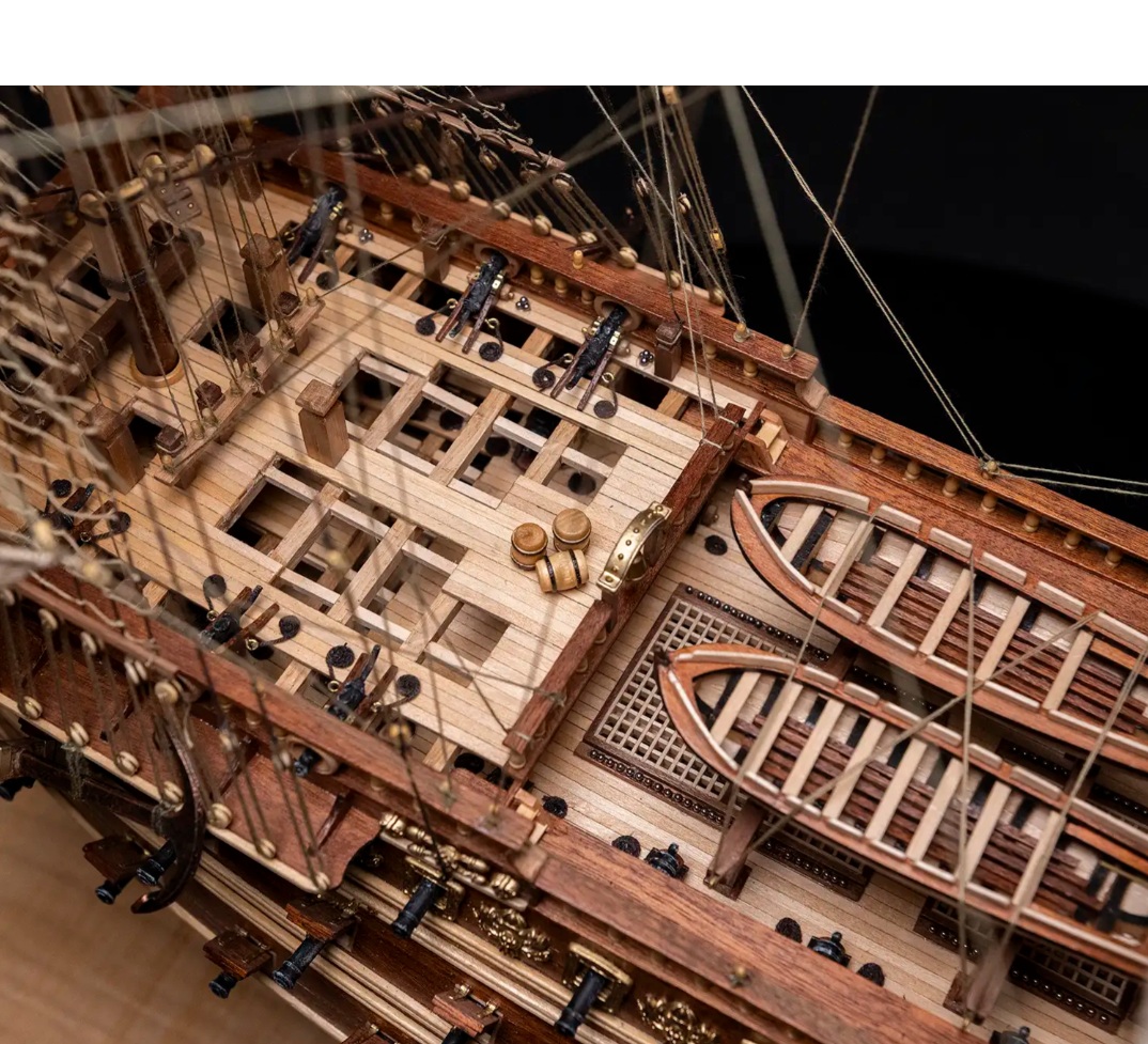 Occre Premium Soleil Royal Houten Scheepsmodel kit Limited & Numbered Edition 1/70