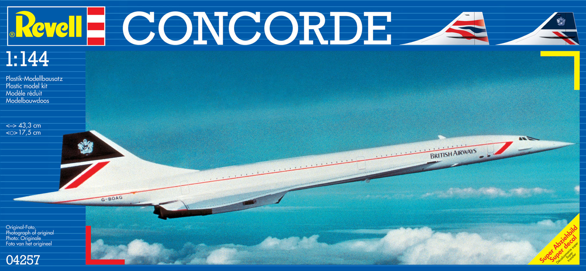 Revell Concorde British Airways 1/144