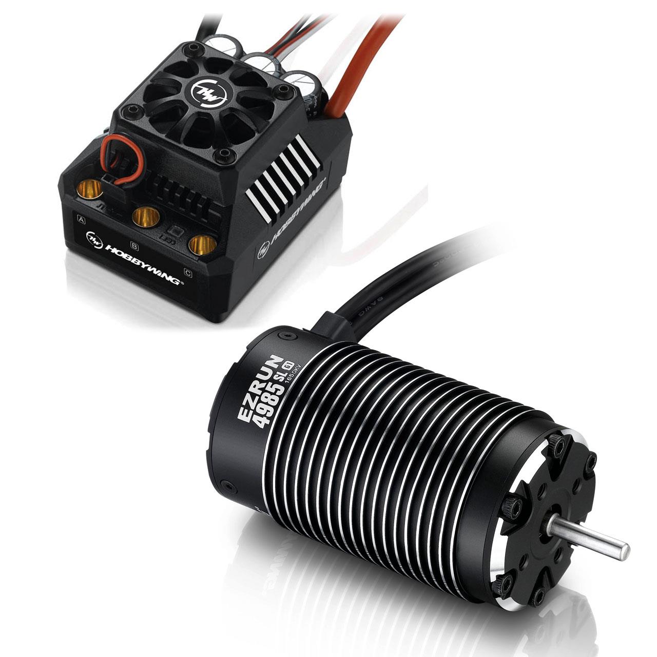 Hobbywing EZRUN MAX6 + EZRUN 4985SL 1650KV Waterproof Brushless Combo
