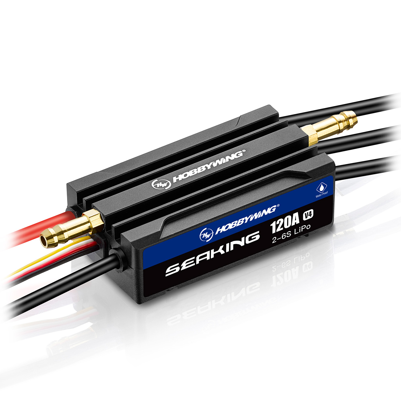 Hobbywing Seaking 120A V4 Watercooled 2-6S Brushless ESC