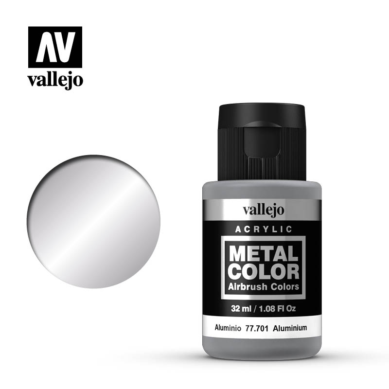 Vallejo Aluminium Metal Color Potje 32ml 0477.701