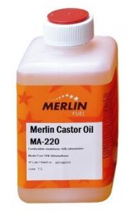 Merlin Degummed 1 Liter Castor Oil / Ricinus Olie voor model fuel