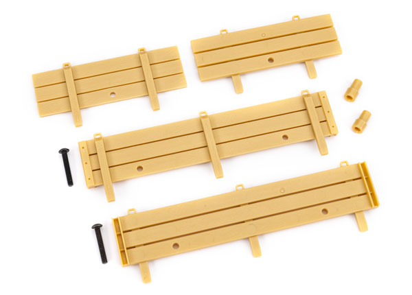 Traxxas TRX-4M Utility Trailer Stake Side Panels 1/18