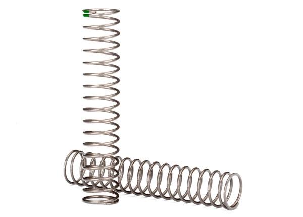 Traxxas Springs, shock, long (natural finish) (GTS) (0.54 rate, green stripe) (for use with TRX-4® Long Arm Lift Kit)