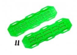 Traxxas Traction boards green/ mounting hardware
