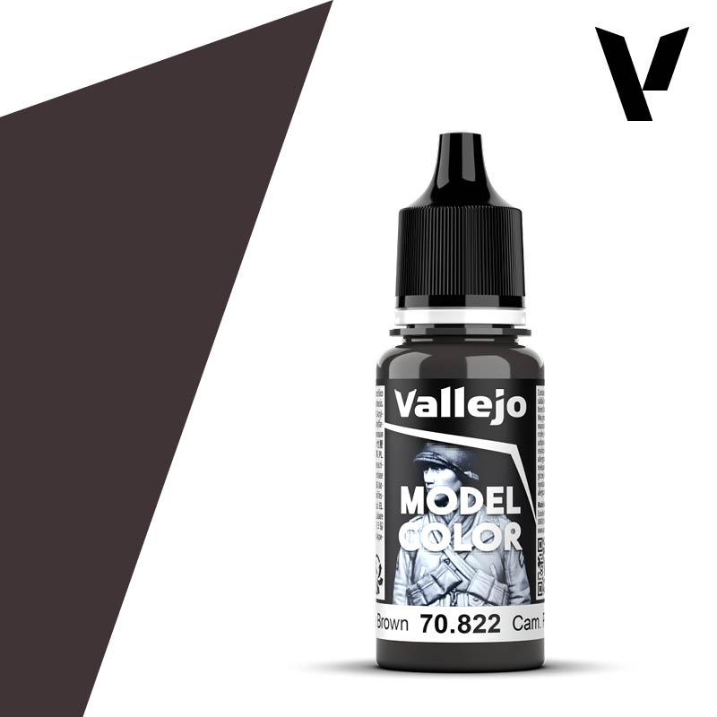 70822 Vallejo German Camo Black Brown Model Color 18ml