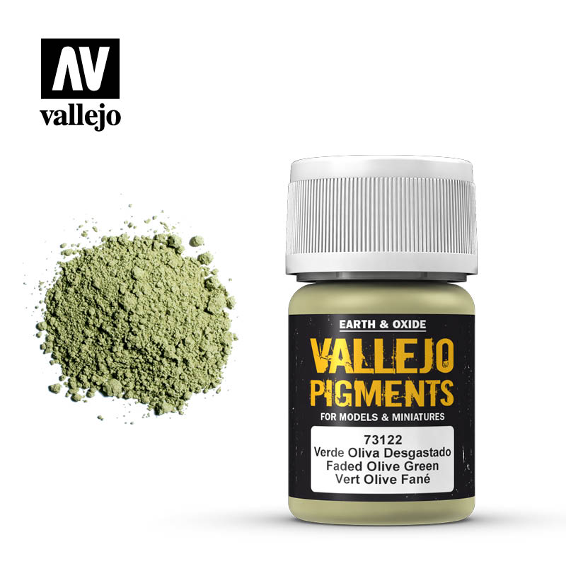 Vallejo Pigment Faded Olive Green 35ml