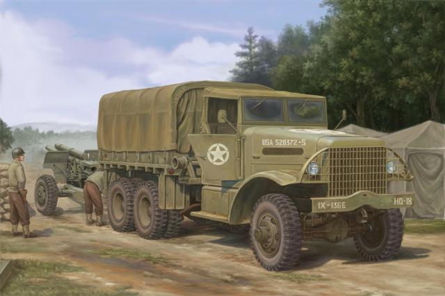 HobbyBoss US White 666 Cargo Soft Top 1/35