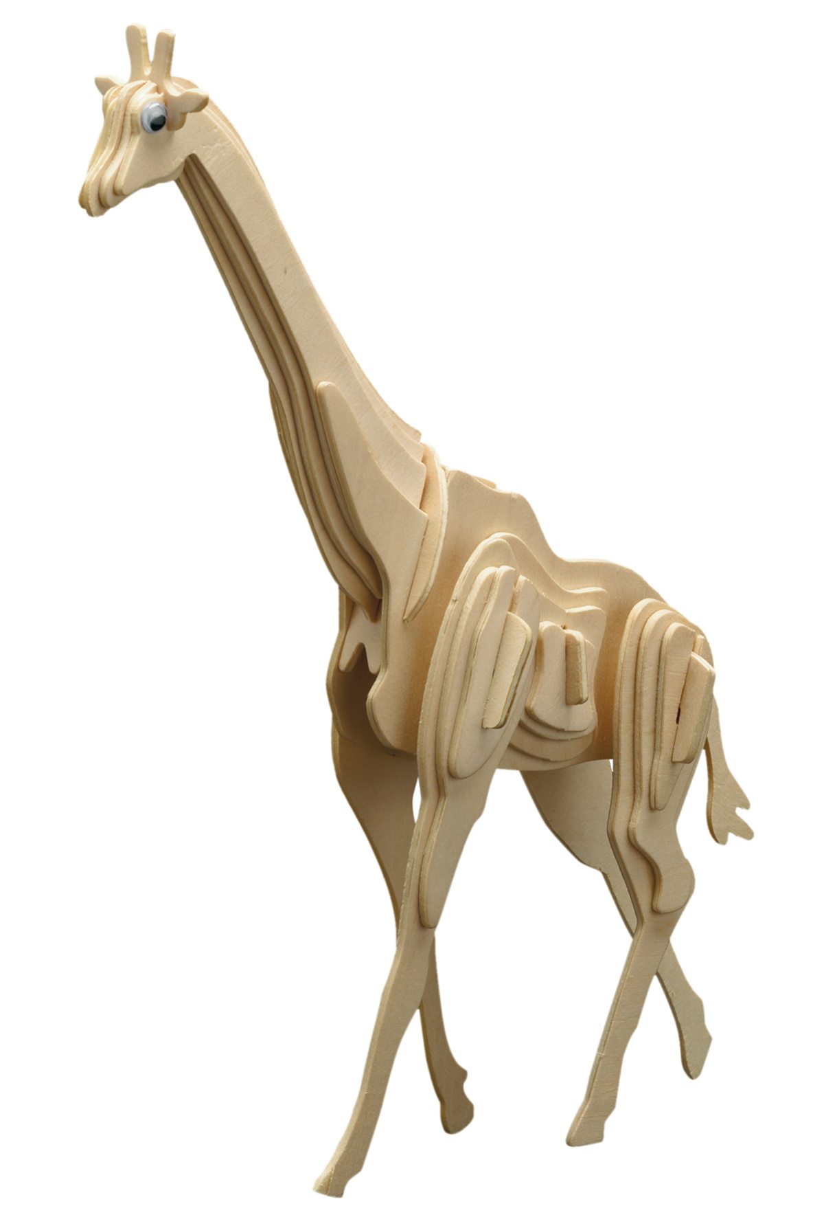 Pebaro Houten Bouwset Giraffe
