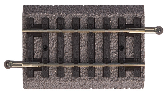 Piko A-Rails Recht 62mm met bedding H0