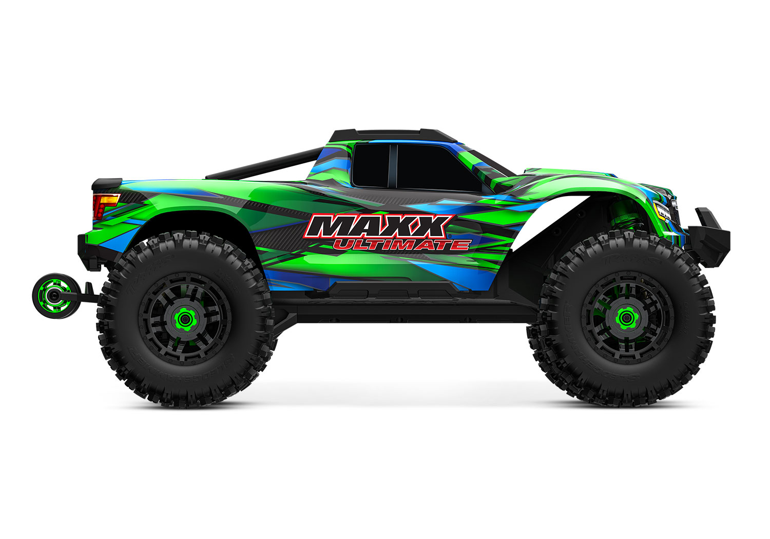 Traxxas Maxx Ultimate 4WD Brushless Electric Monster Truck VXL-4S TQi Green 1/8