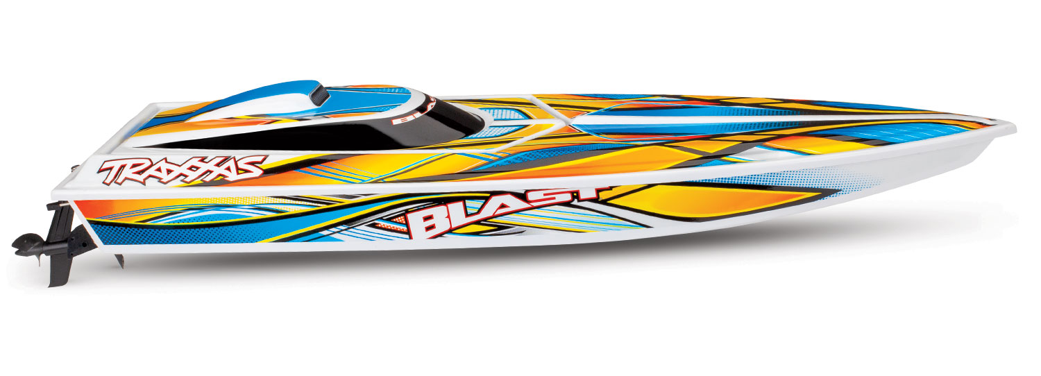 Traxxas Blast High Performance Boat TQ (incl. battery/charger) Orange