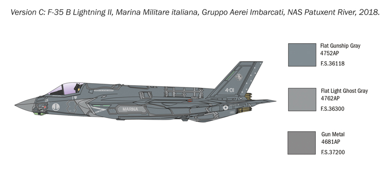 Italeri F-35 B Lightning II STOVL version 1/72