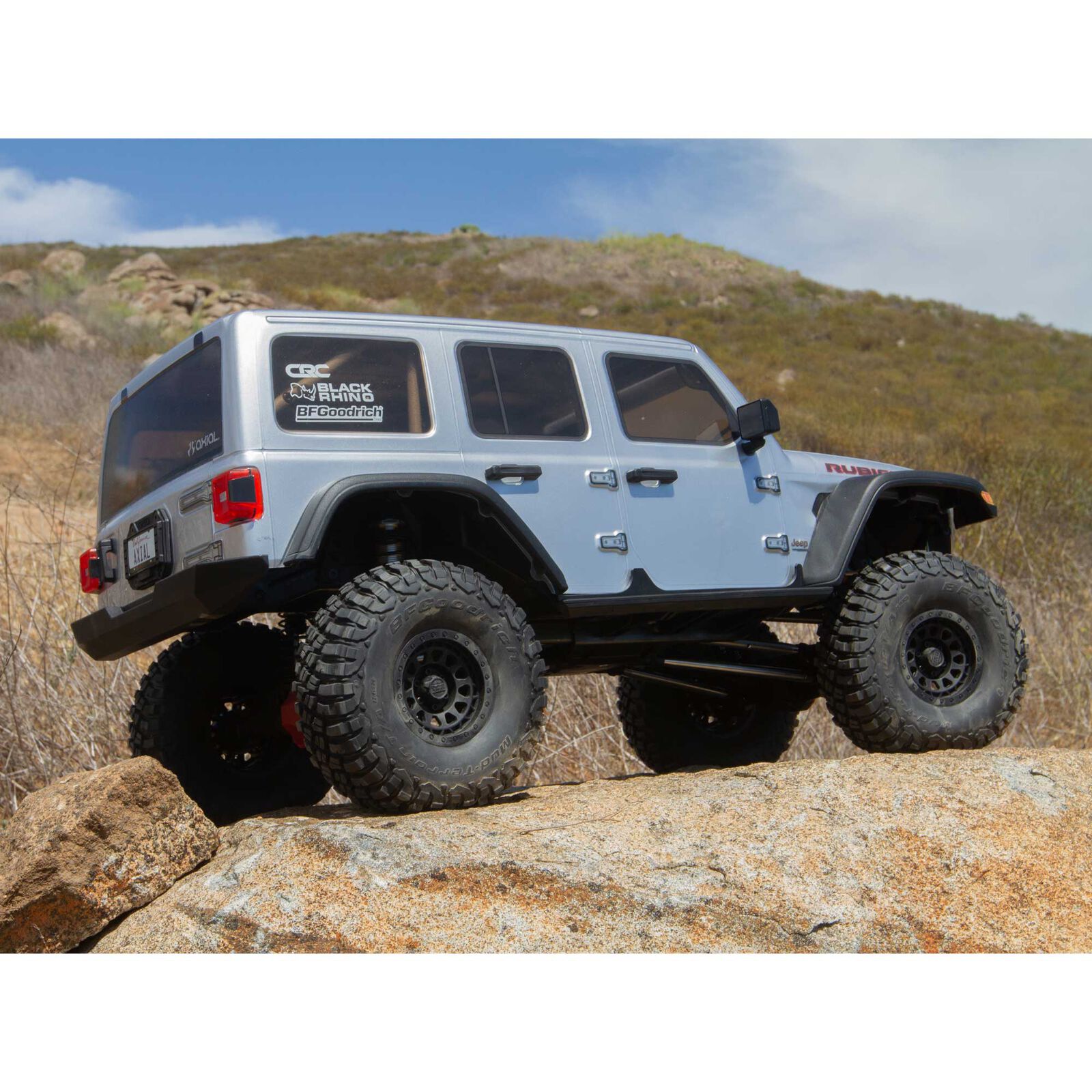 Axial SCX6 Jeep JLU Wrangler 4X4 RTR Crawler Silver 1/6