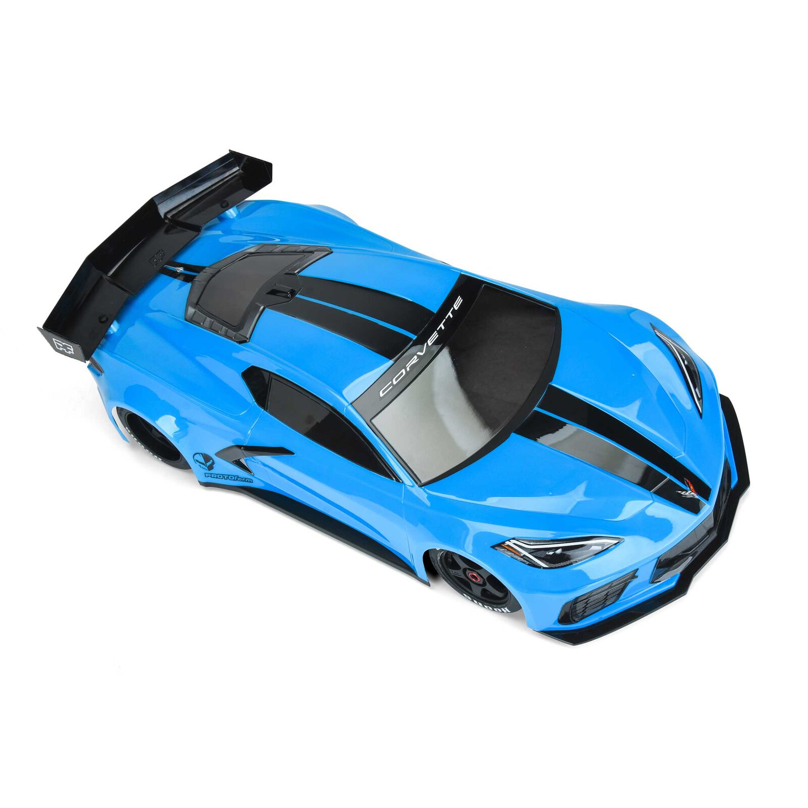 Proline Chevrolet Corvette C8 Clear Body for ARRMA Felony & Infraction 1/7