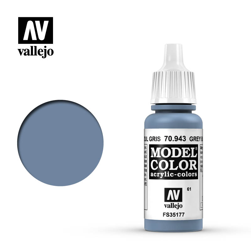 70943 Vallejo Grey Blue Model Color 17ml