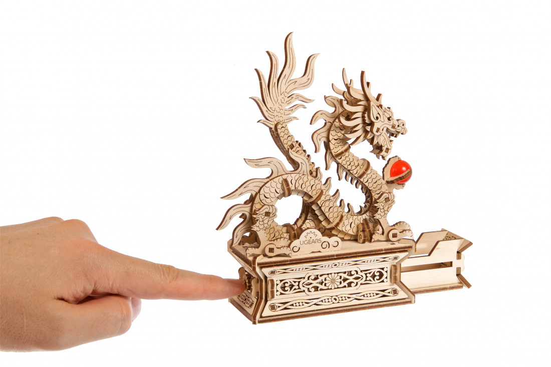 U-Gears Draak mechanisch houten bouwpakket