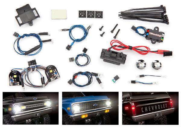 Traxxas LED light set complete with power supply