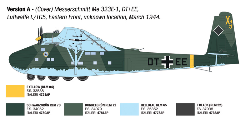 Italeri Messerschmitt Me 323 Gigant 1/72