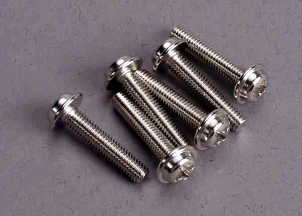 Traxxas Screws 3x15mm washerhead machine (6)