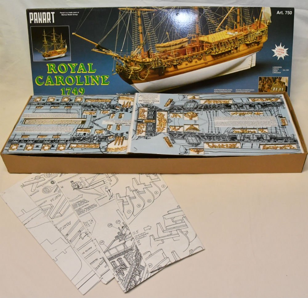 Mantua Model Royal Caroline - 1749 1/47