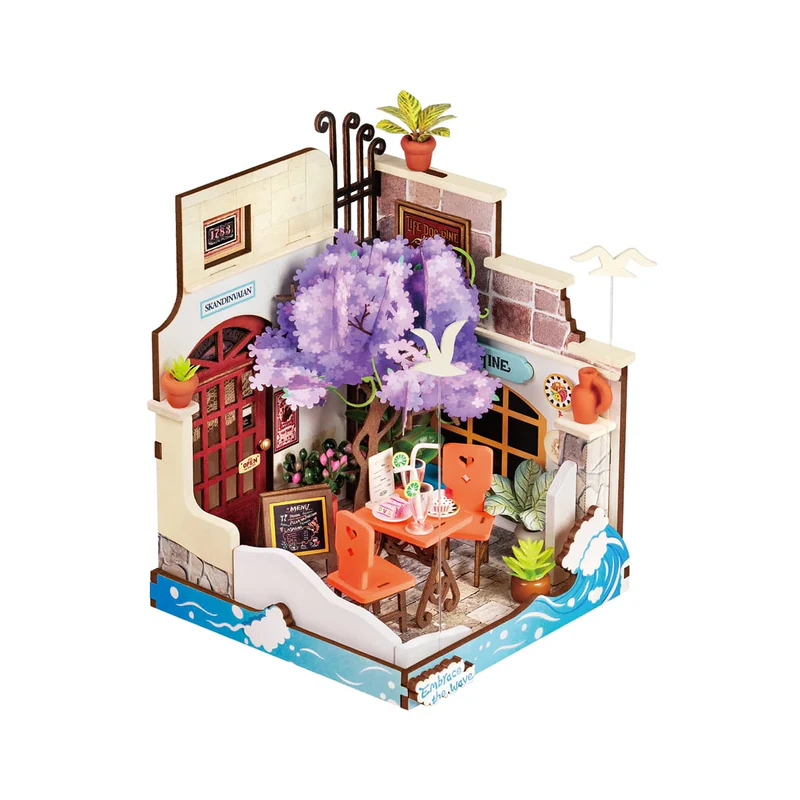 Rolife Sea Holiday Restaurant DIY miniatuurhuis 1/28