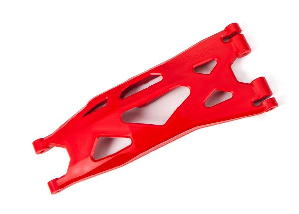 Traxxas Suspension arm lower red (1) (right front or rear) (for use with #7895 X-Maxx WideMaxx suspension kit)