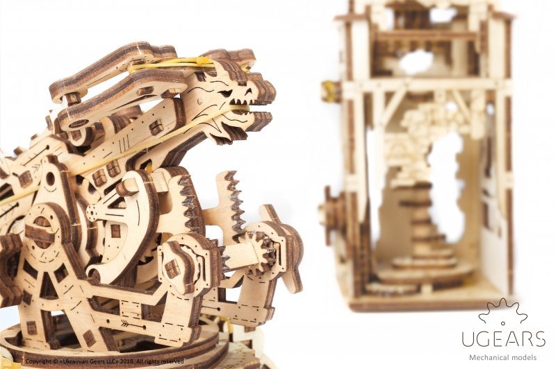 U-Gears Archballista Tower mechanisch houten bouwpakket