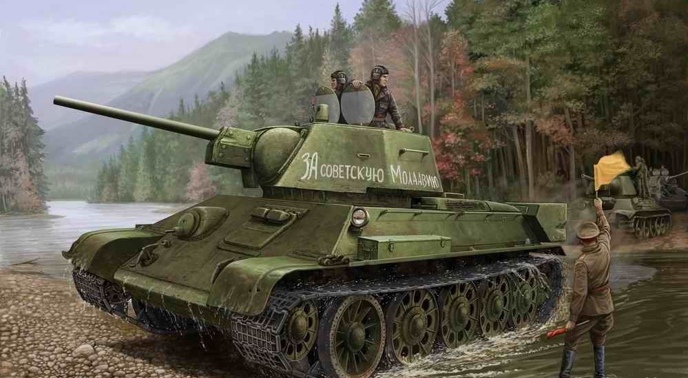 HobbyBoss Russian T-34/76 (1943 No.112)Tank 1/48