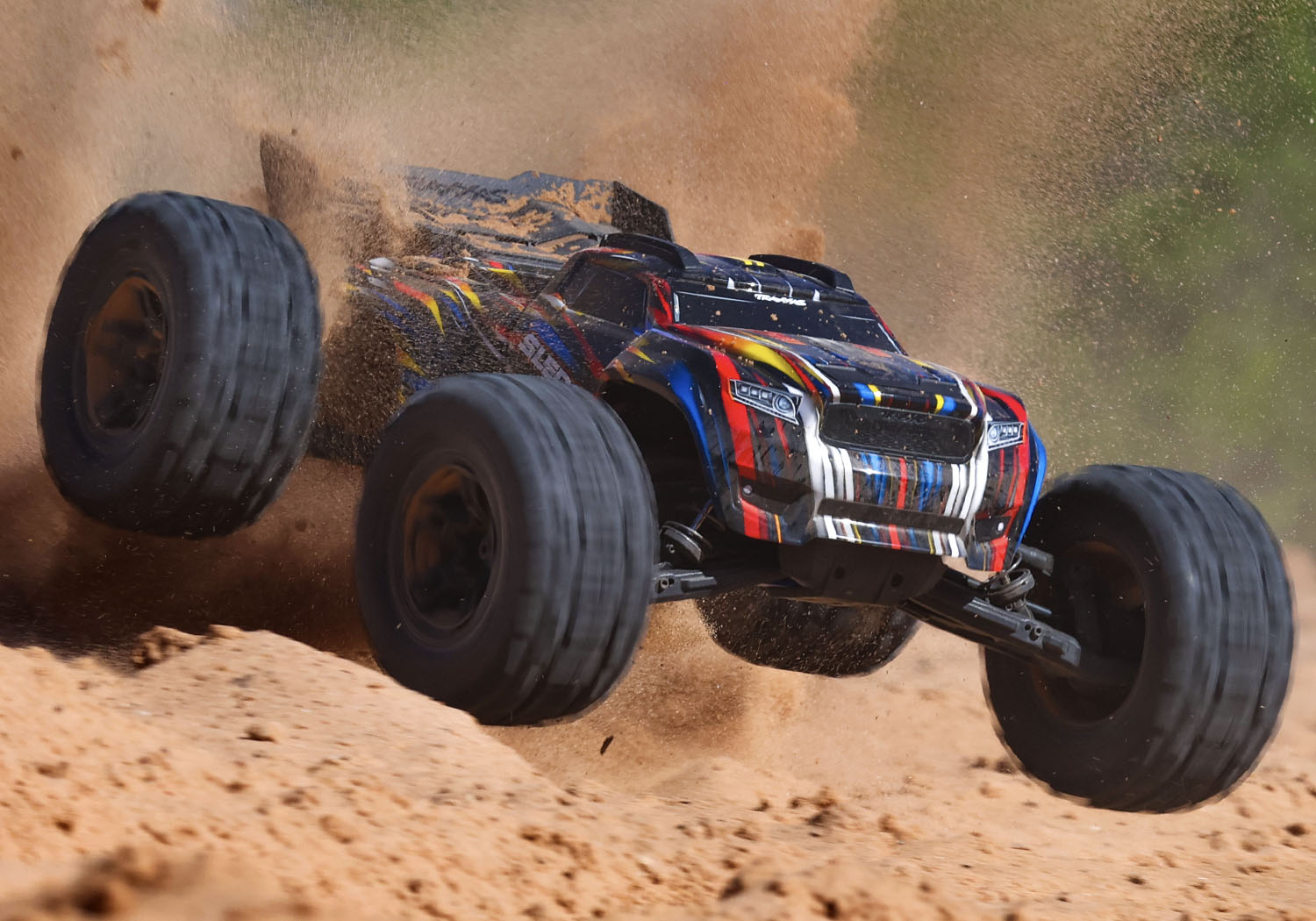 Traxxas Sledge V2 Belted Brushless 6S Off-Road Truggy 1/8 4WD TSM RTR Blue