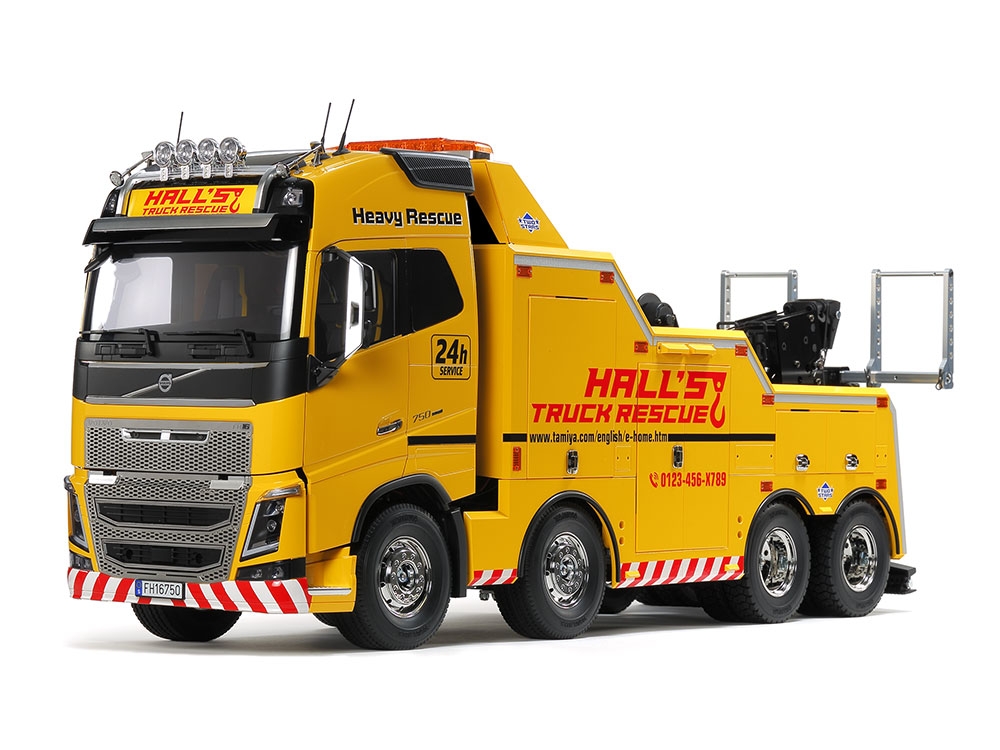 Tamiya Volvo FH16 Globetrotter 750 8X4 Tow R/C Truck Kit 1/14