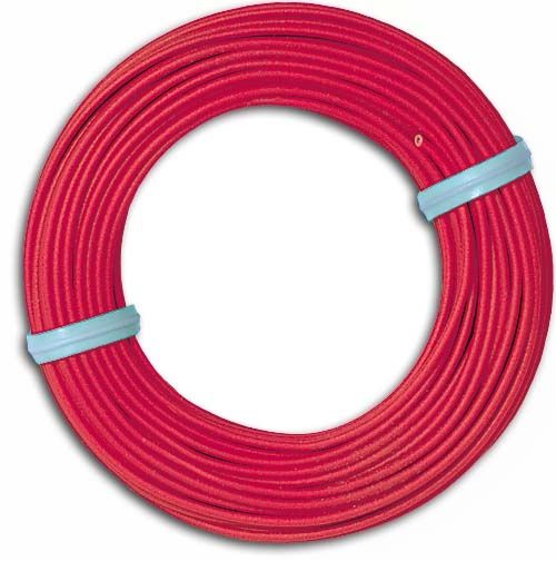 Busch Schakeldraad Rood 0.14mm (10 meter)