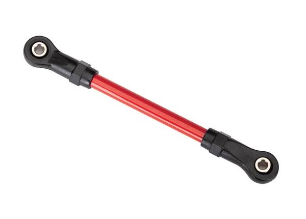 Traxxas Suspension link, front upper, 5x68mm (1) (red powder coated steel) (assembled with hollow balls) (for use with #8140R TRX-4® Long Arm Lift Kit)