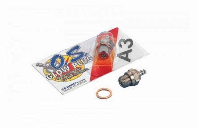 O.S. Max Gloeiplug type A3 Hot (No.6)