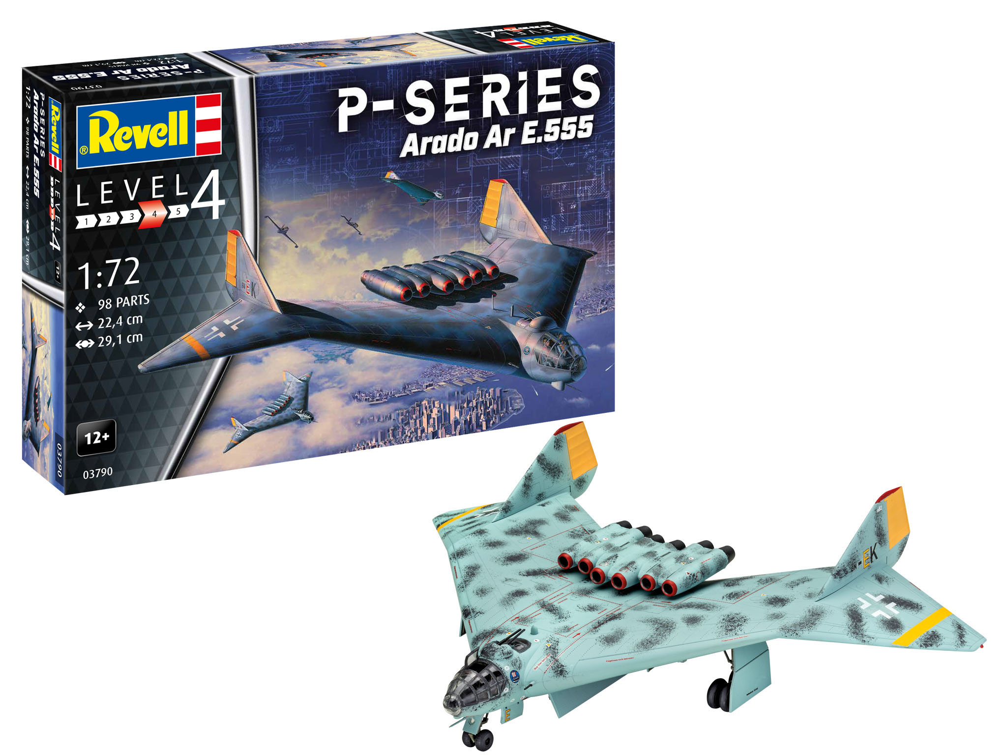 Revell Arado Ar E.555 (P-Series) 1/72