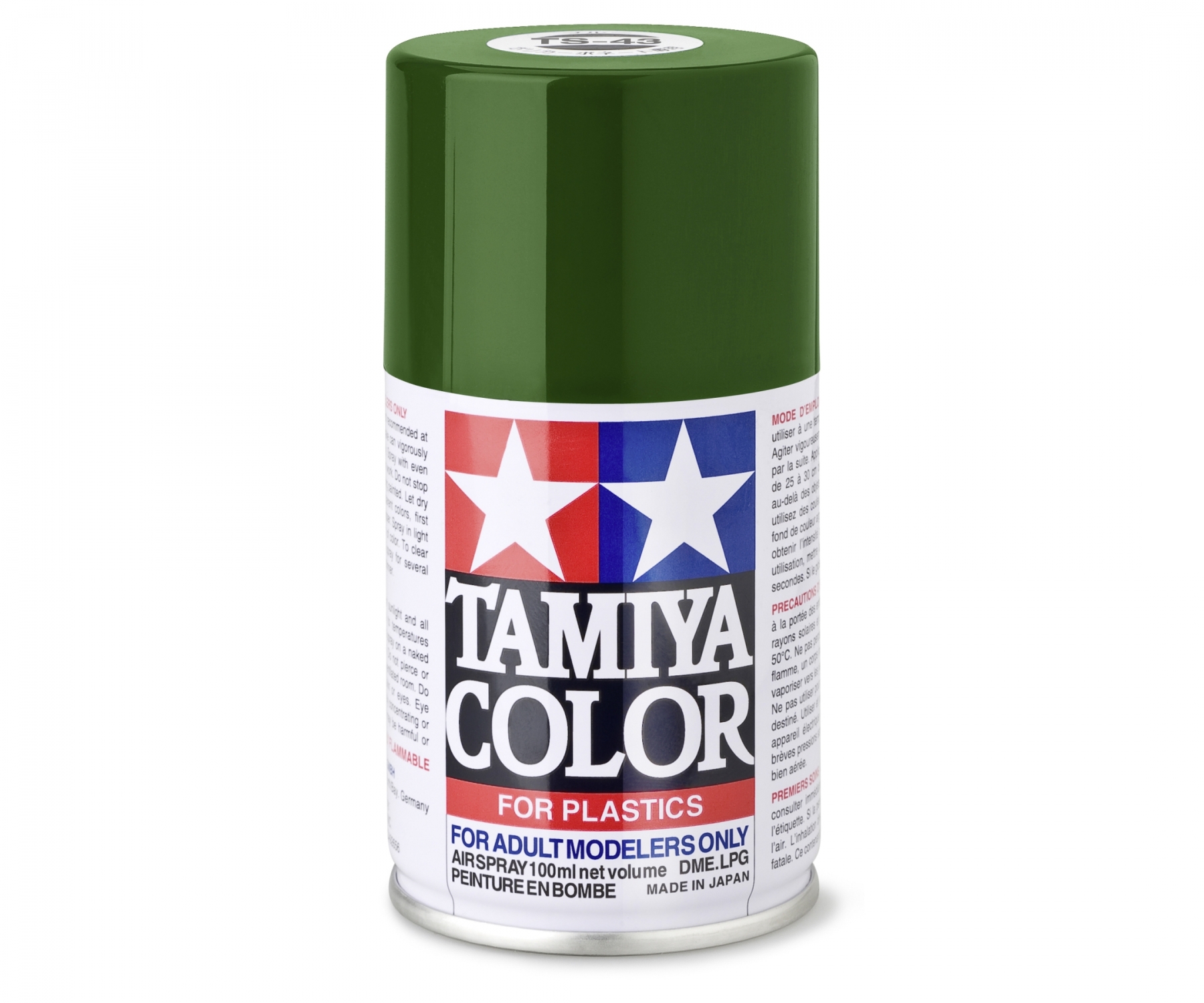 TS43 Spray Racing Green brillant 100ml Tamiya