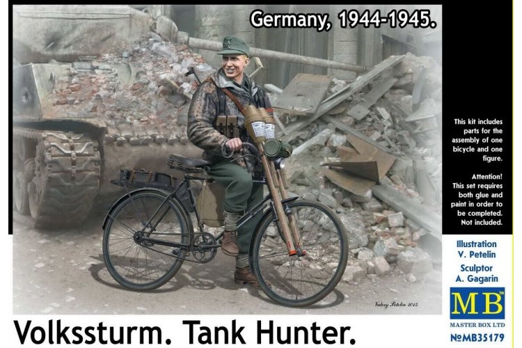 Master Box Volkssturm Tank Hunter 1/35